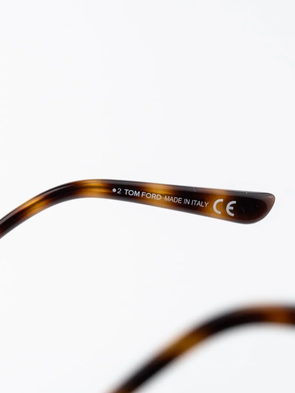 Tom Ford Women Eyeglasses Blonde Havana Gold Cat Eye FT5815-B 053 NEW AUTHENTIC